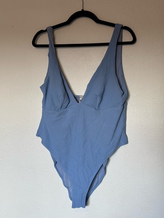 H&M Other - H&M Light Blue Textured One-Piece XL
